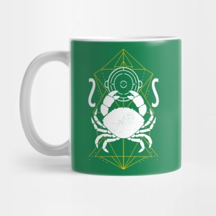 Geometric Crab Mug